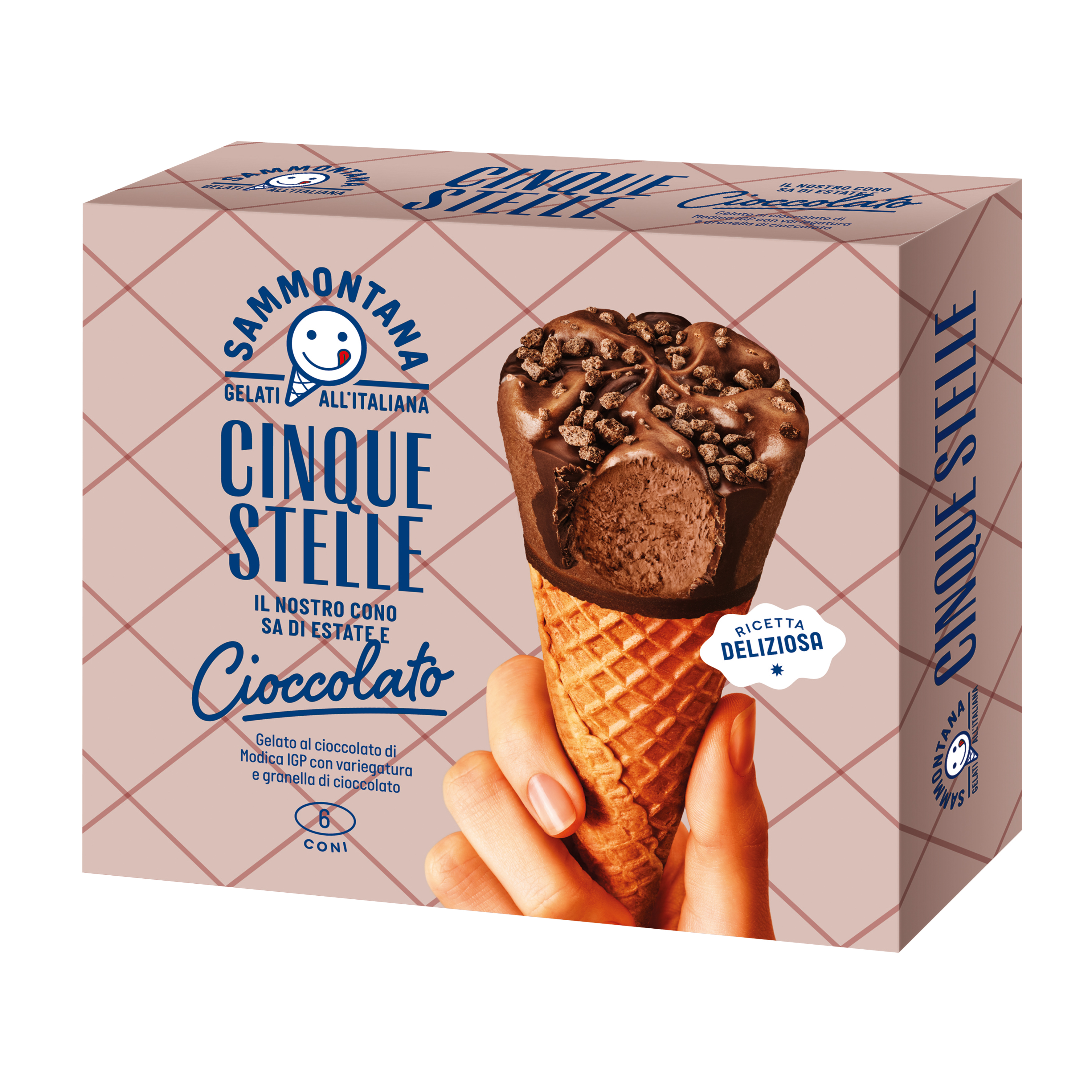 Cono Cinque Stelle Cioccolato